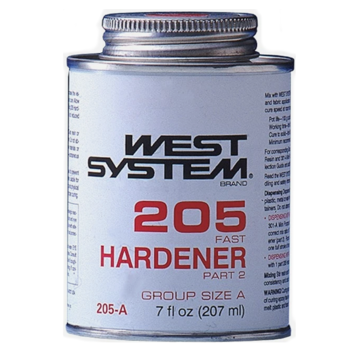 Endurecedor epóxico rápido 205A - 0.44 pt | West System