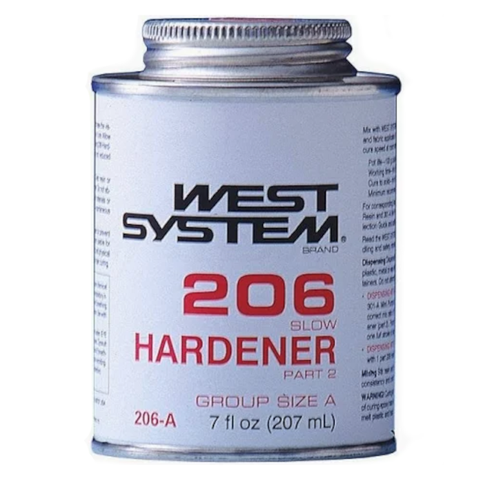 Endurecedor epóxico lento 206A - 0.46 lb | West System