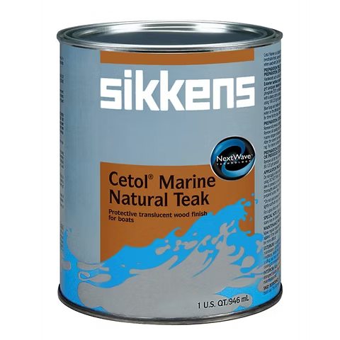 Acabado marino para madera tono Natural Teak Cetol Marine – 1 Quart | Sikkens