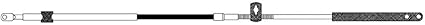 Cable de control marino Mercury C5 18 pies | Uflex