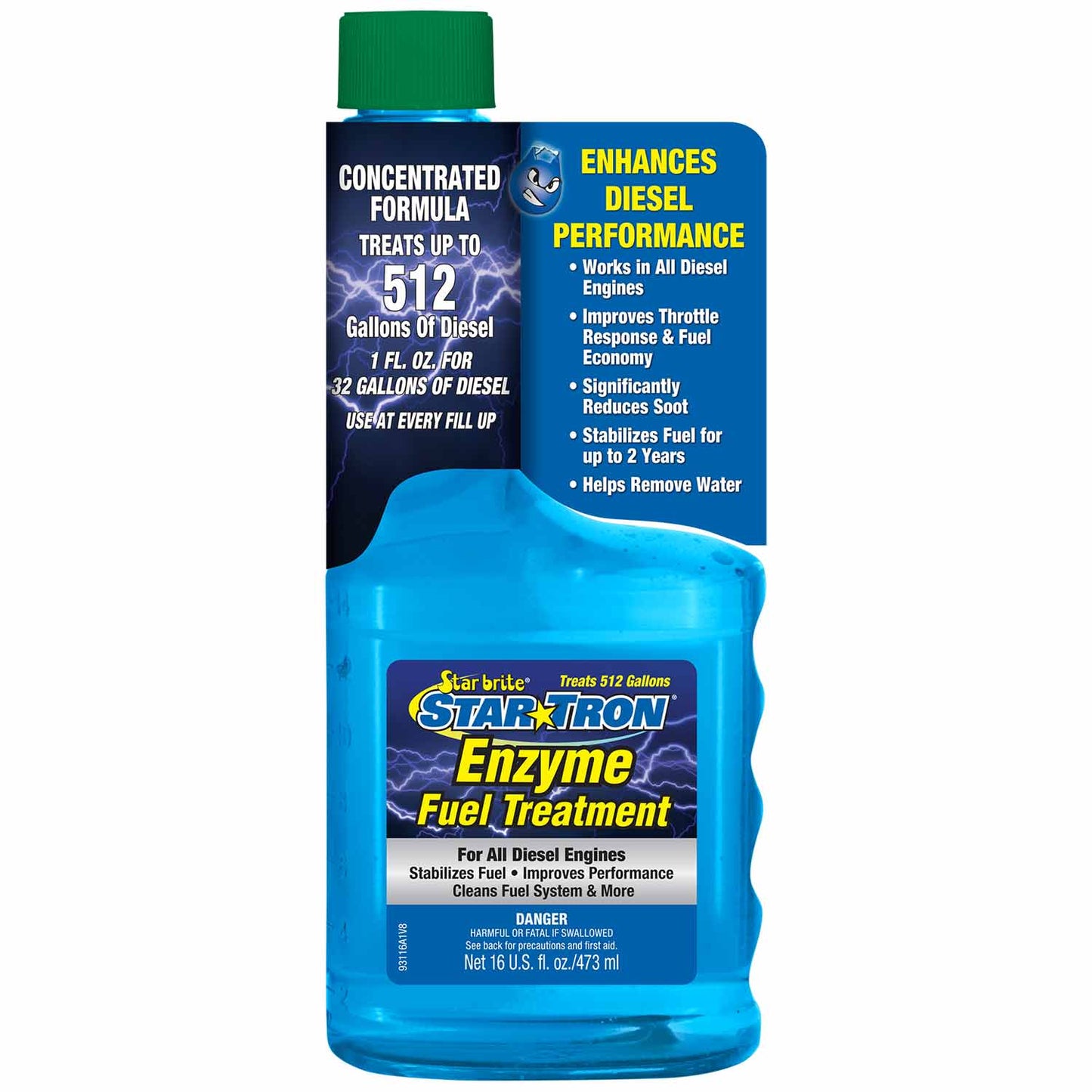 Aditivo enzimático para diésel Star Tron 16 oz (473 ml) | Star brite