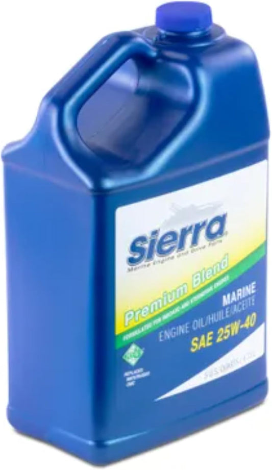 Aceite marino FC-W 25W-40 Premium Blend 1 Gal 18-9400CAT2 | Sierra