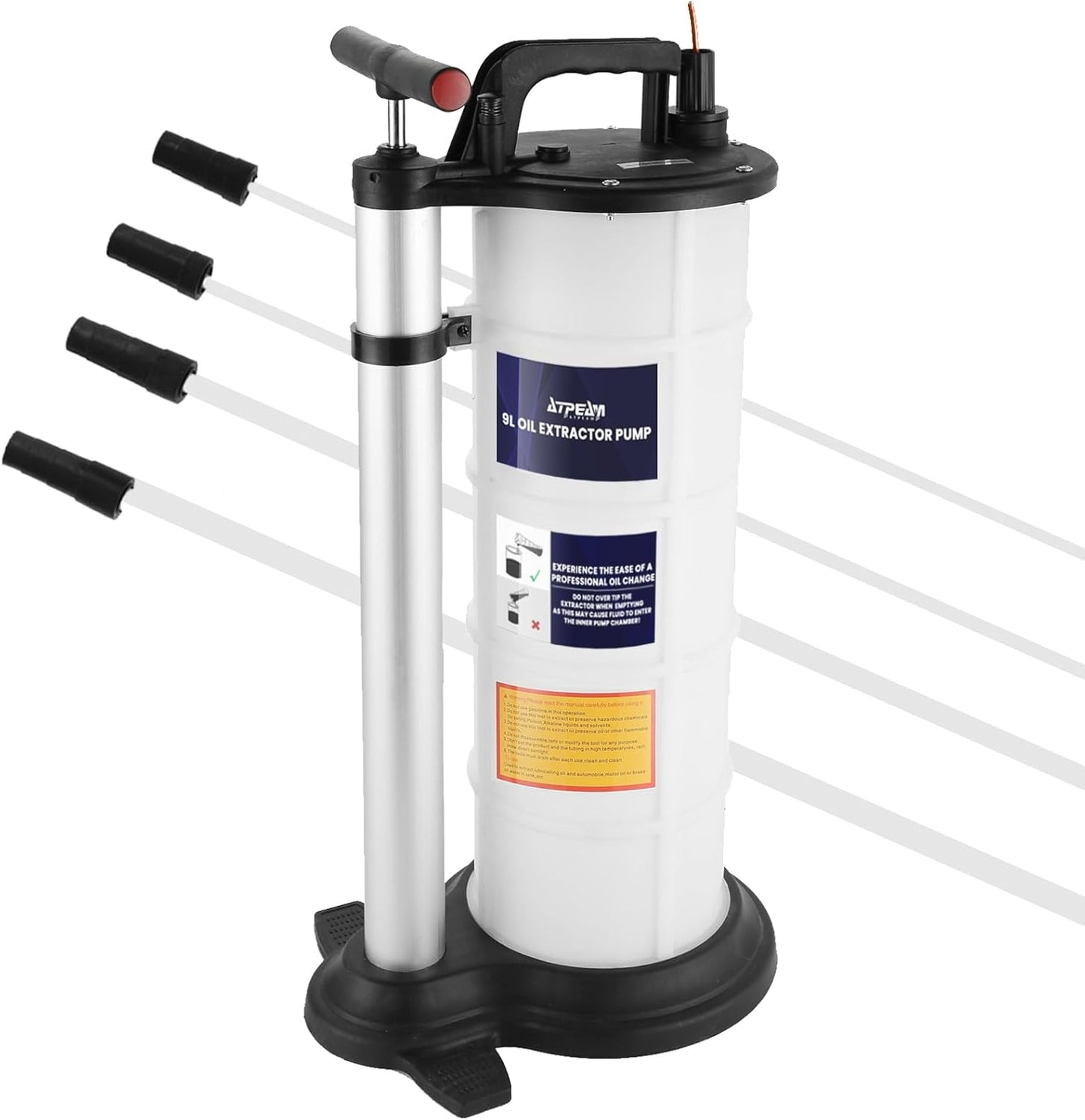 Extractor manual de líquidos tipo bomba sifón AE-18-30 | ATPEAM