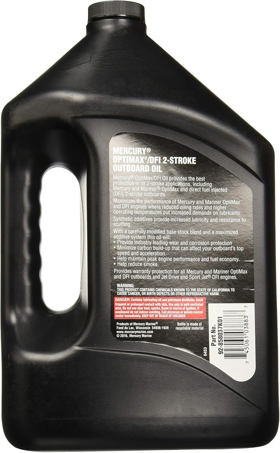 Aceite sintético 2 tiempos OptiMax DFI 858037K01 | Mercury