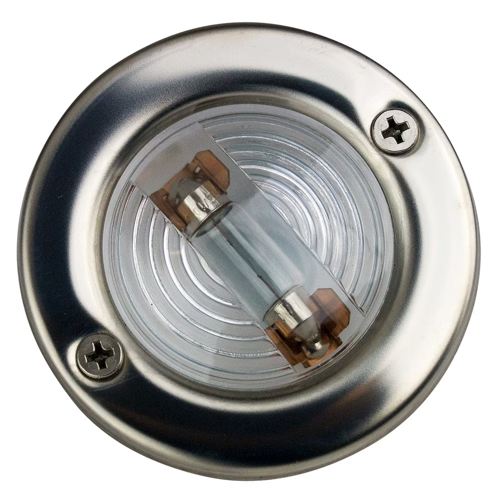 Luz LED Redonda para Espejo de Popa Acero Inoxidable 12V Modelo 400135-1 | Sea-Dog