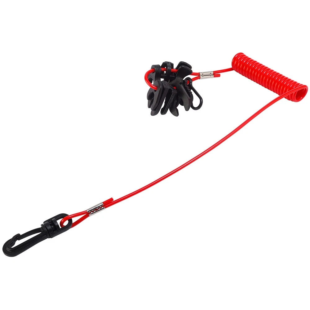 Cordón de Seguridad Universal para Interruptor de Paro con 10 Llaves Compatibles 50" Modelo 420496-1 | Sea-Dog