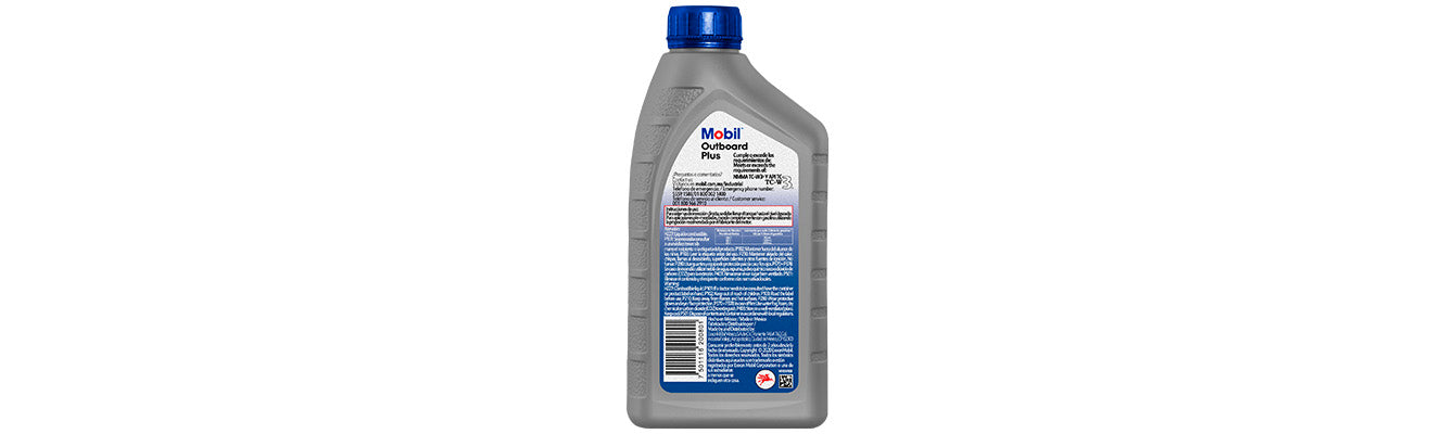 Aceite para motor fuera de borda 2 tiempos TC-W3 | Mobil Outboard Plus