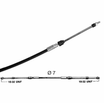Cable de control marino universal C8 15 pies | Uflex
