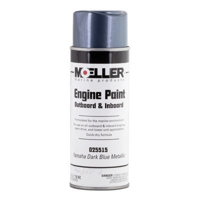 Pintura Azul Marino Metálico para Motores Marinos 025515 | Moeller