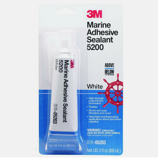 Sellador Adhesivo Marino 5200 Blanco 3 oz (05203) | 3M