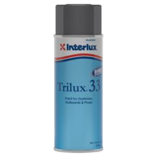 Pintura antivegetativa Trilux 33 en aerosol gris - 12 oz | Interlux