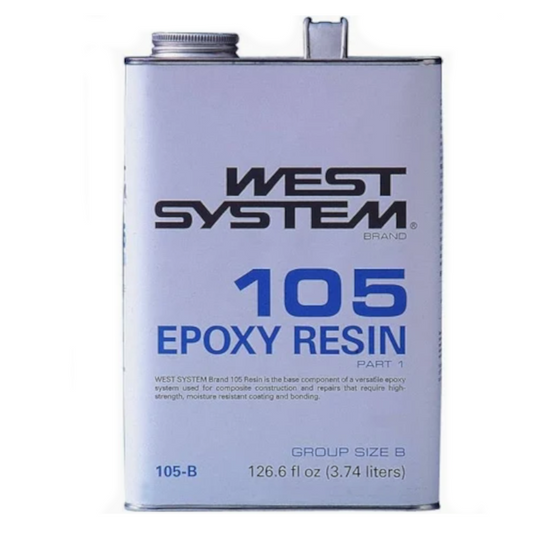 Resina epóxica 105B - 9.5 lb / 126.6 fl oz | West System