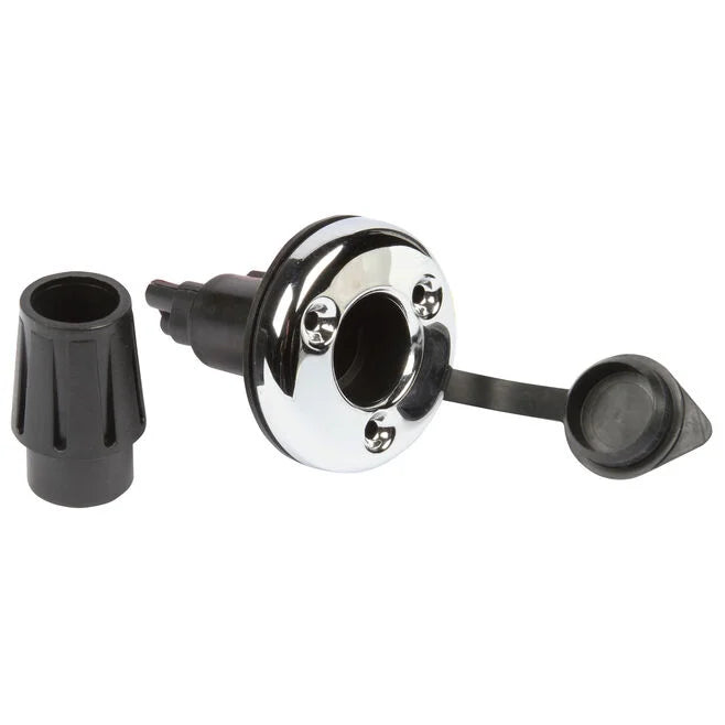 Base de montaje para luz de navegación desmontable de 2 pines con tapa inoxidable 15761612 | West Marine