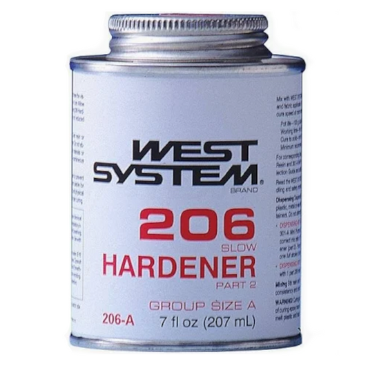 Endurecedor epóxico lento 206A - 0.46 lb | West System