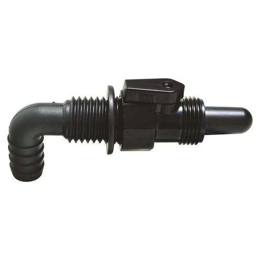 Rociador aireador de 90° para vivero con válvula de cierre AHV-90-DP | T-H Marine