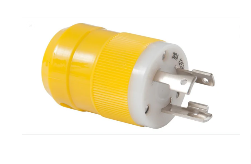Conector macho marino de bloqueo 30A 125V | Marinco 305CRPN