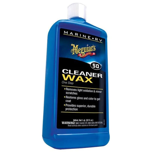 Cera limpiadora de un paso Marine/RV #50 32 oz (946 ml) M5032 | Meguiar's
