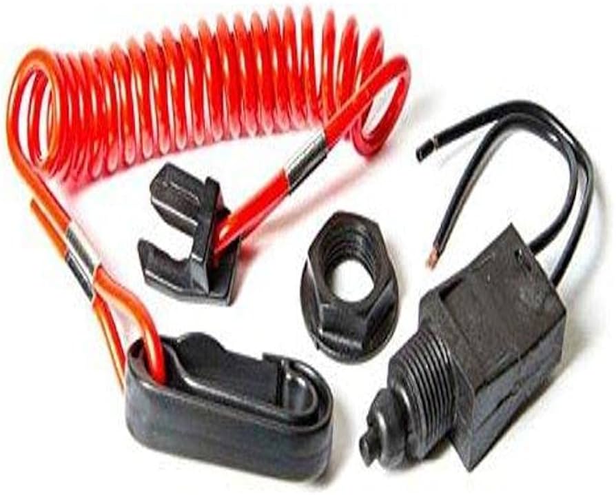 Interruptor de Paro de Emergencia con Cordón de Seguridad para OMC MP28870 | Sierra