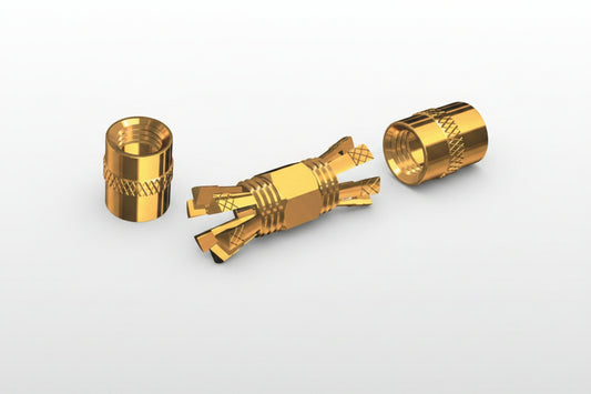 Conector coaxial tipo barril PL-258-CP-G para antena VHF marina | Shakespeare