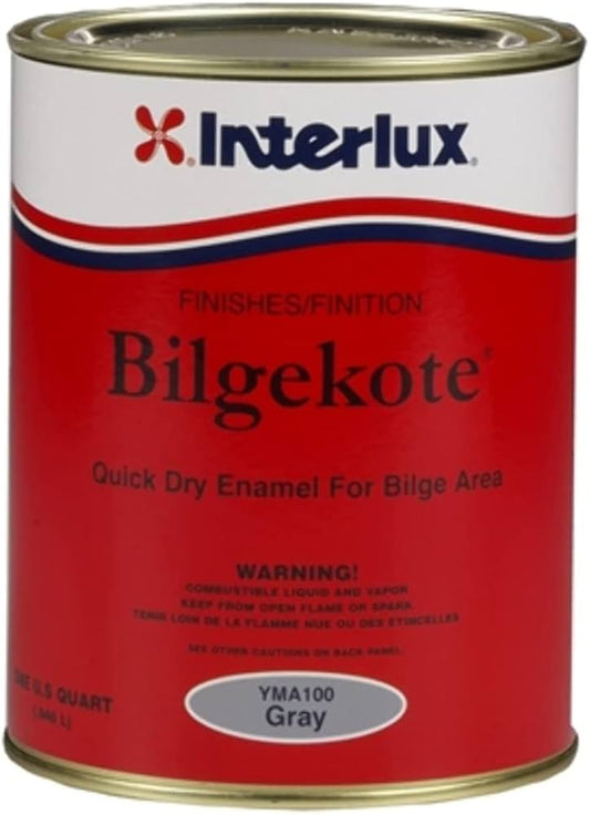 Pintura Bilgekote Gris para Sentinas 1 Cuarto YMA100Q | Interlux