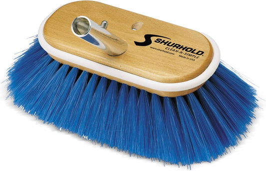 Cepillo para Cubierta Marina de 6" Cerdas Extra Suaves Azules 970 | Shurhold