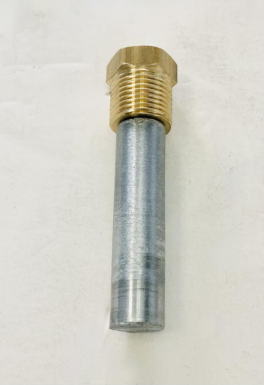 Ánodo de zinc completo para motor 3/8" x 2" modelo ZIN-E1HC