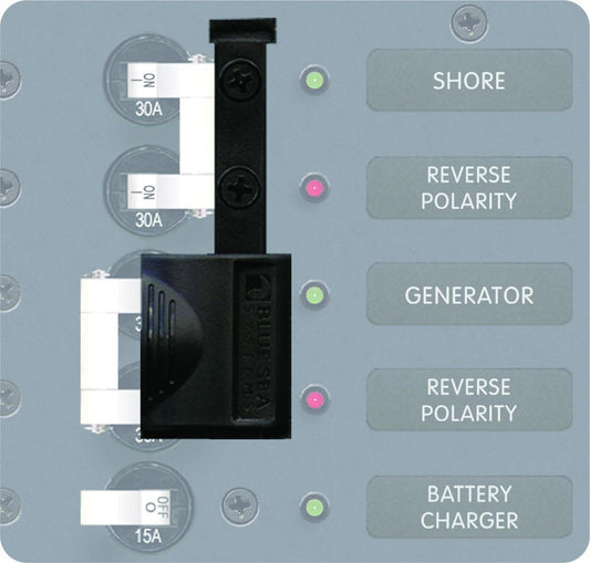 Bloqueo deslizante para interruptor 2 posiciones BLU4125 | Blue Sea Systems