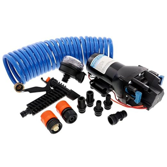 Kit de Lavado a Presión Marino HD4 12V 4 GPM Q401J-118N-4A | Jabsco