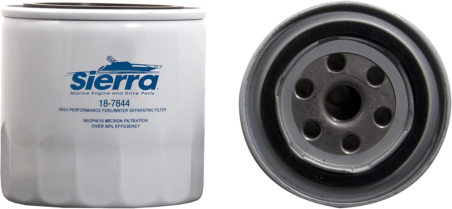 Filtro separador universal de agua y combustible tipo cartucho 18-7844 | Sierra Marine