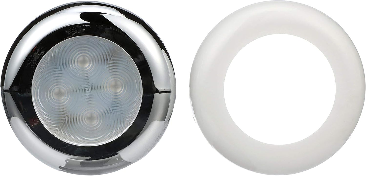 Lámpara LED de Cortesía Interior Cromada 12V Modelo 03121 | Seachoice