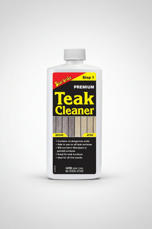 Limpiador premium para madera de teca – 16 oz | Star brite