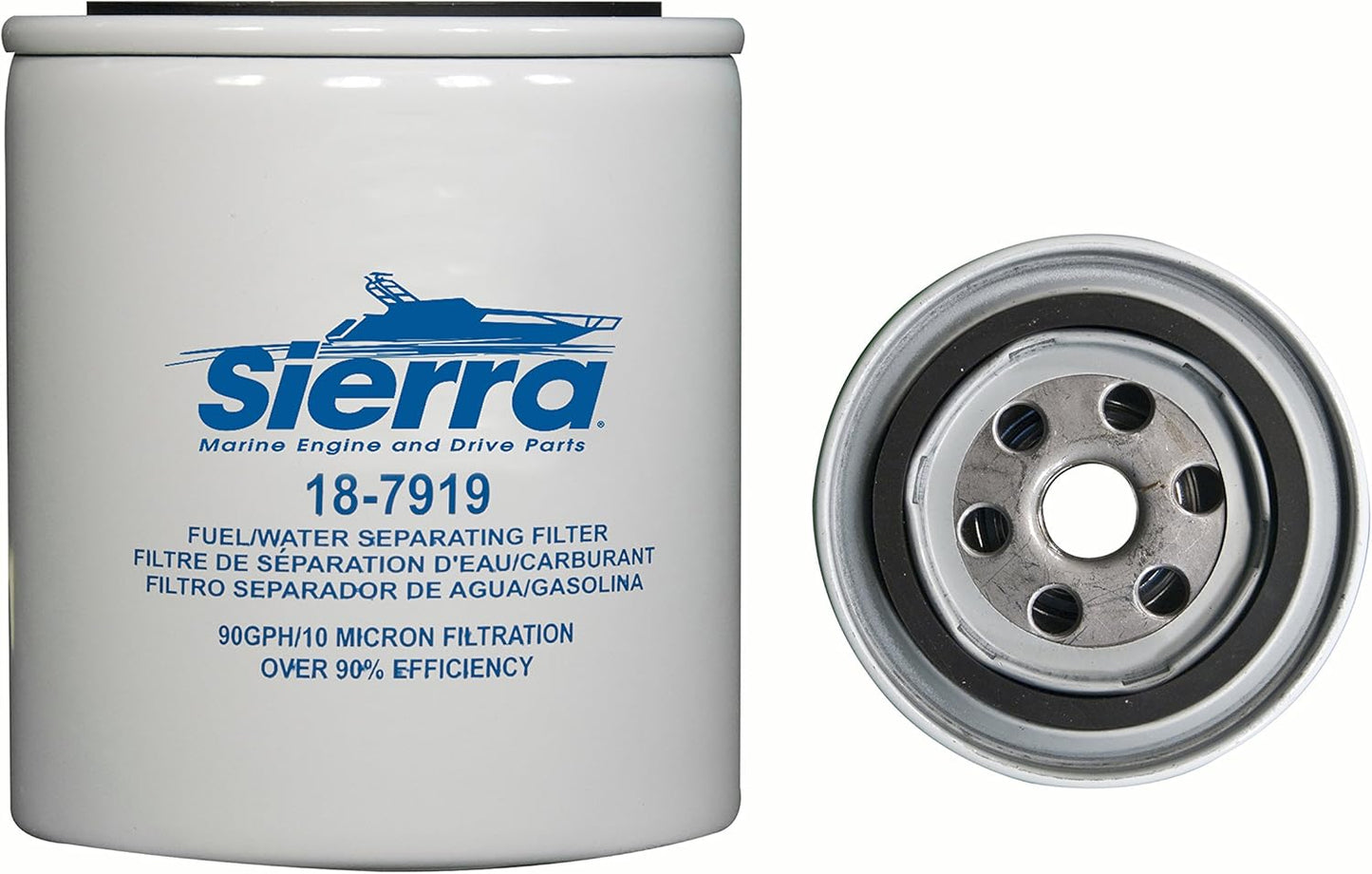 Elemento filtrante de repuesto para separador de agua y combustible 18-7919 | Sierra Marine