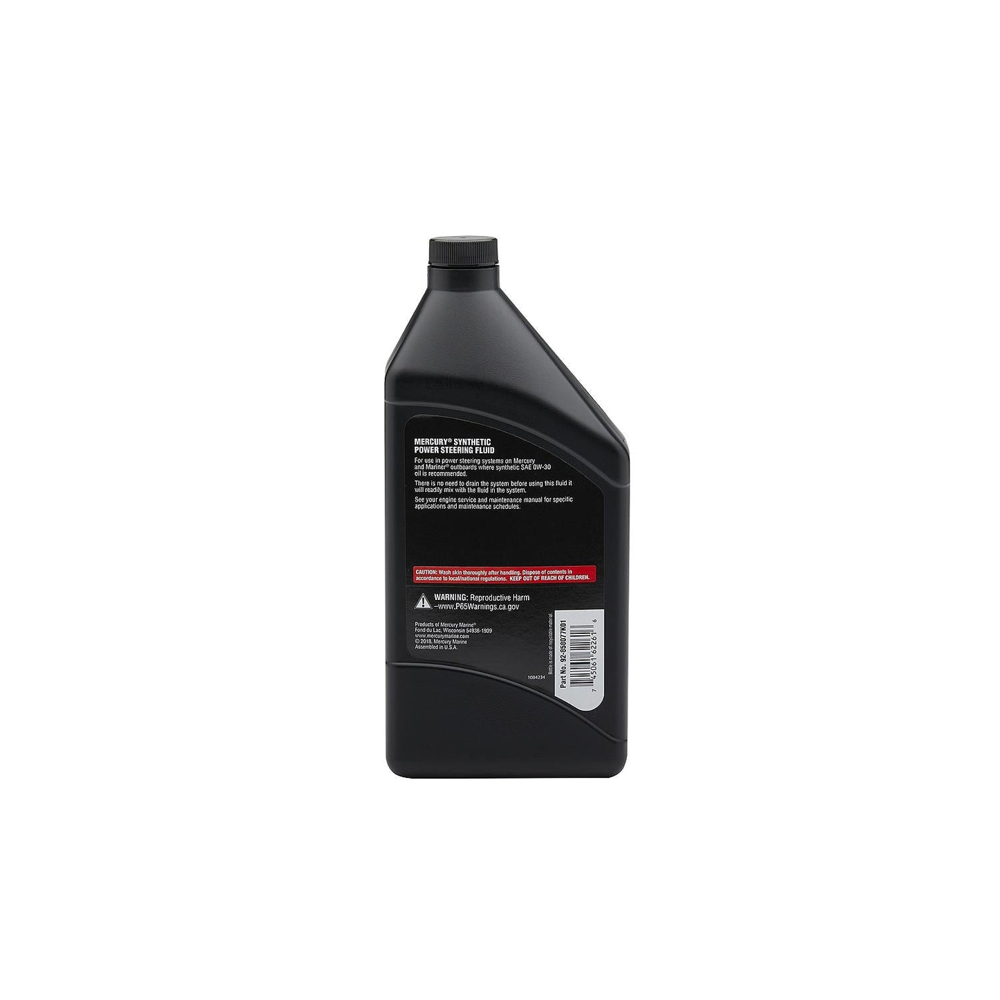 Fluido sintético para dirección hidráulica marina SAE 0W-30 1 Qt 858077K01 | Mercury