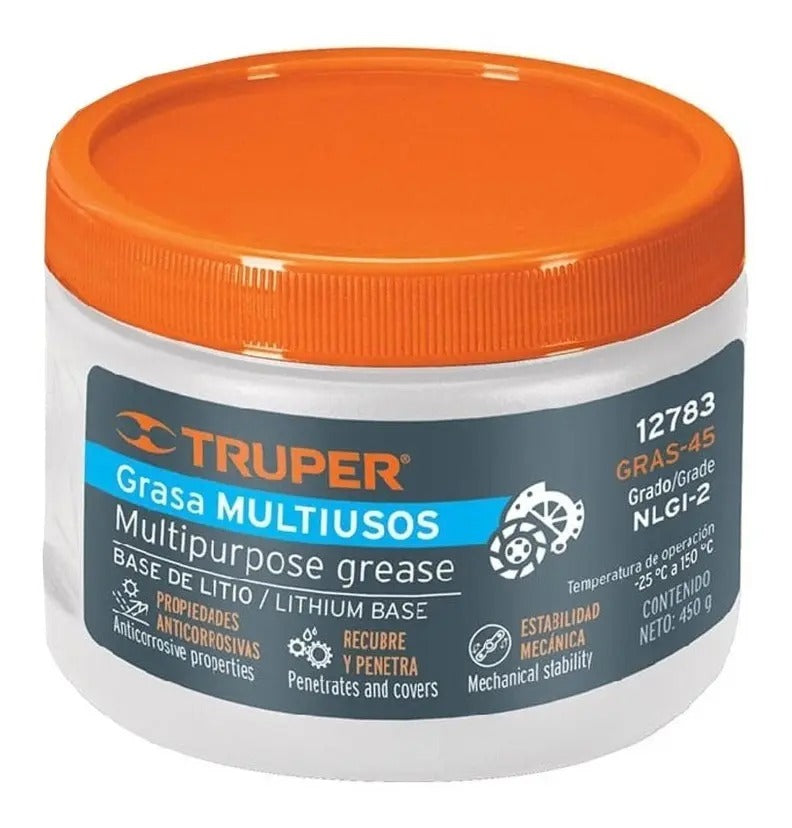 Grasa de litio para chasis 450 g | Truper