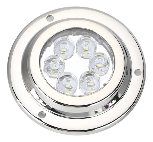 Luz LED subacuática blanca para embarcación