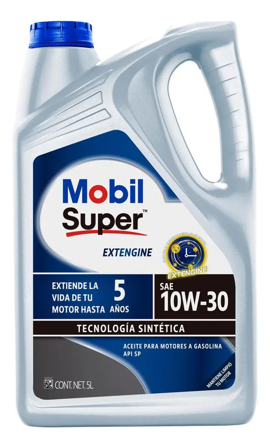 Aceite sintético para motor SAE 10W-30 Mobil Super Extengine | Mobil
