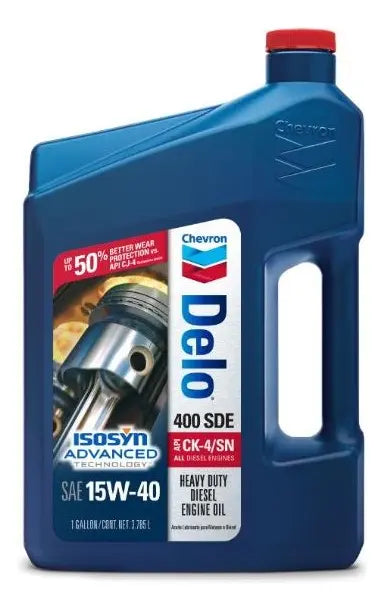 Aceite para motor diésel monogrado SAE 40 Delo 400 - Galón | Chevron