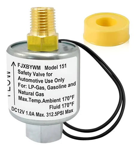 Válvula solenoide de bloqueo para gas LP (Propano) A151 | Fireboy-Xintex