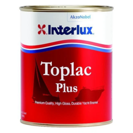 Pintura esmalte marino Toplac Plus Snow White - 1 cuarto | Interlux