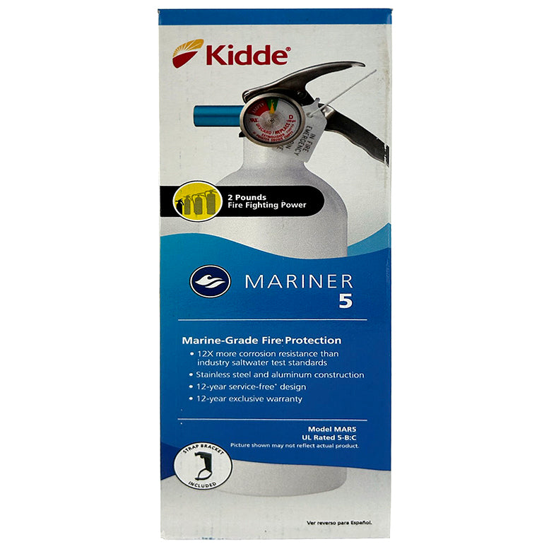 Extintor Marino 2 lb Clase 5-B:C KID21030890K | Kidde