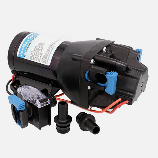 Bomba de presión de agua 12V 3 GPM 40 PSI PAR-Max 3HD Q301J-115S-3A | Jabsco