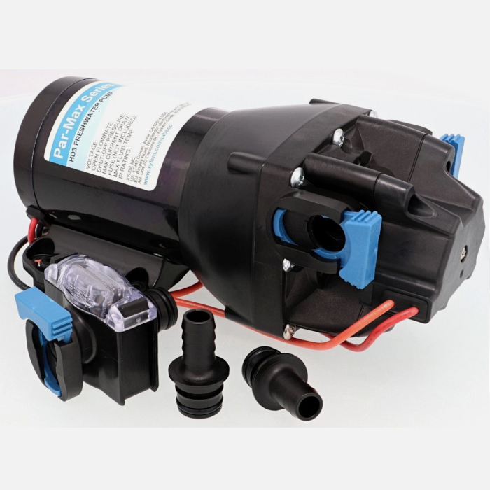Bomba de presión de agua 12V 4 GPM 40 PSI PAR-Max HD4 Q401J-115S-3A | Jabsco