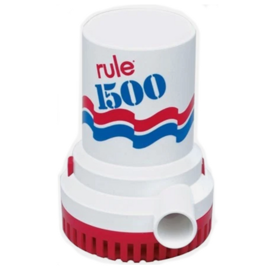 Bomba de achique 12V 1500 GPH RUL02 | Rule