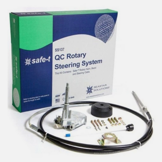 Kit de Dirección Mecánica Safe-T QC 17 pies | SeaStar Solutions
