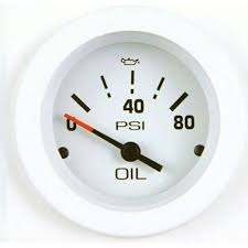 Indicador de presión de aceite Arctic 80 PSI 2" 68367P | Sierra