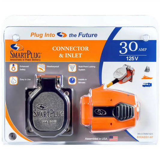 Kit de Entrada y Conector Shore Power 30A B30ASSYNT para Alimentación Marina