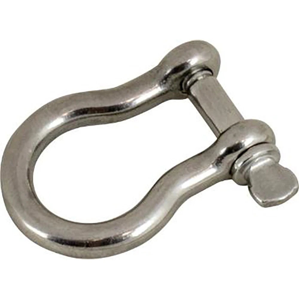 Grillete tipo lira con perno roscado de acero inoxidable 316 de 3/8" | Sea-Dog 147060-1