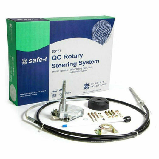 Kit de dirección mecánica Safe-T QC 20 pies | SeaStar Solutions
