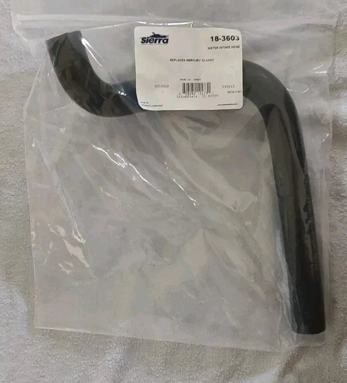 Manguera de admisión de agua 1-1/4" x 12" 18-3603 para MerCruiser Bravo | Sierra