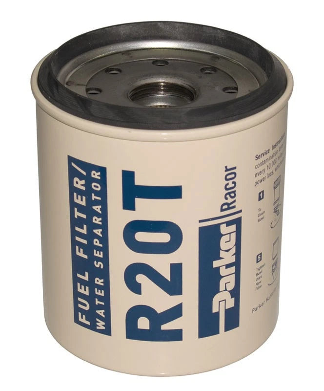 Elemento filtrante para separador de agua y combustible R20T 10 micras | Racor